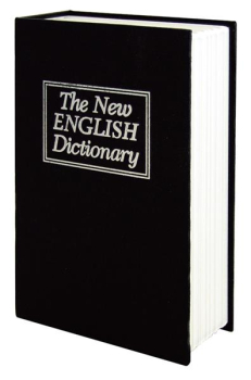 Buchversteck - Buchtresor, 2er Set, Wörterbuch - The English Dictionary